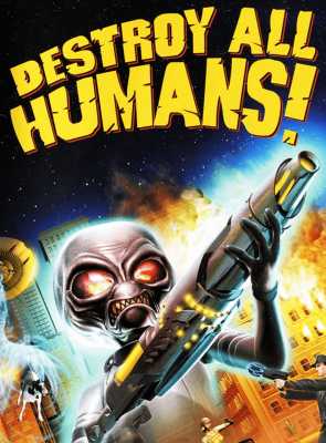 Гра Sony PlayStation 2 Destroy All Humans! Europe Англійська Версія Б/У