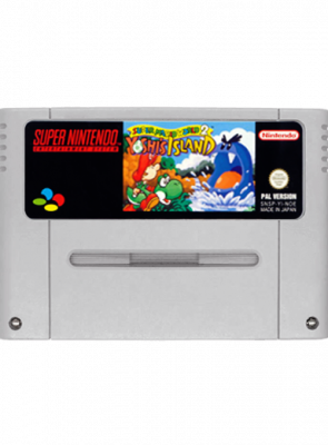 Игра Nintendo SNES Super Mario World 2: Yoshi’s Island Europe Английская Версия Только Картридж Б/У