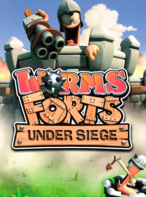 Гра Sony PlayStation 2 Worms Forts: Under Siege Europe Англійська Версія Б/У - Retromagaz