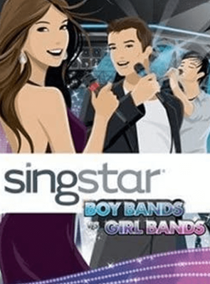 Игра Sony PlayStation 2 SingStar Boy Bands vs Girl Bands Europe Английская Версия Б/У