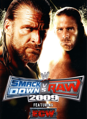 Игра Microsoft Xbox 360 WWE SmackDown vs. Raw 2009 Английская Версия Б/У