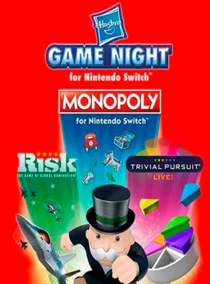 Гра Nintendo Switch Hasbro Game Night Monopoly Російські Субтитри Б/У