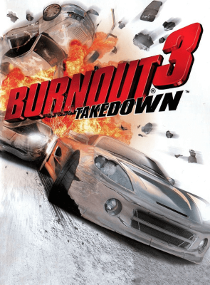 Игра Sony PlayStation 2 Burnout 3: Takedown Europe Английская Версия + Обложка Б/У Хороший