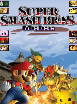 Игра Nintendo GameCube Super Smash Bros. Melee USA Английская Версия + Обложка Б/У Хороший - Retromagaz