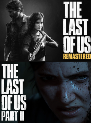 Набір Гра Sony PlayStation 4 The Last of Us Remastered Російська Озвучка Б/У  + Гра The Last of Us Part II