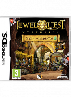 Игра Nintendo DS Jewel Quest Mysteries: Curse of the Emerald Tears Английская Версия Б/У - Retromagaz