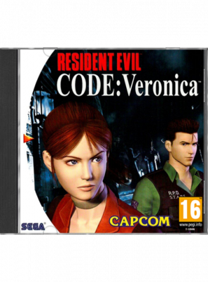Гра RMC Dreamcast Resident Evil Code: Veronica Російські Субтитри Б/У