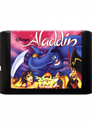 Игра RMC Mega Drive Disney's Aladdin Английская Версия Только Картридж Новый - Retromagaz