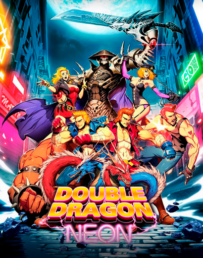 Гра Nintendo Switch Double Dragon Neon Англійська Версія Б/У
