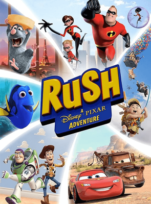 Игра Microsoft Xbox 360 Kinect Rush: A Disney Pixar Adventure Английская Версия Б/У