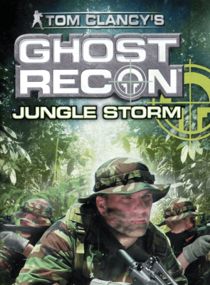 Гра Sony PlayStation 2 Tom Clancy's Ghost Recon: Jungle Storm Europe Англійська Версія Б/У