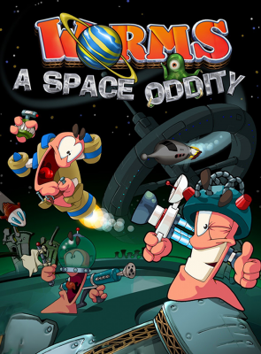 Игра Nintendo Wii Worms: A Space Oddity Europe Английская Версия Б/У