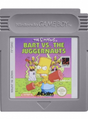 Игра Nintendo Game Boy The Simpsons: Bart vs. The Juggernauts Английская Версия Только Картридж Б/У Игра Nintendo Game Boy The Simpsons: Bart vs. The Juggernauts Английская Версия Только Картридж Б/У - Retromagaz