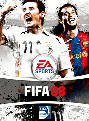 Игра Sony PlayStation 2 FIFA 08 Europe Английская Версия + Обложка Б/У Хороший