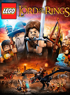 Игра Microsoft Xbox 360 Lego The Lord of the Rings Русская Озвучка Б/У Хороший
