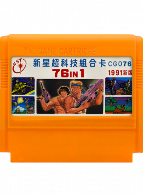 Збірник Ігор RMC Famicom Dendy Contra, Super Mario, Танчики, Bomberman та Інші 90х TV Game Англійська Версія Тільки Картридж Б/У - Retromagaz