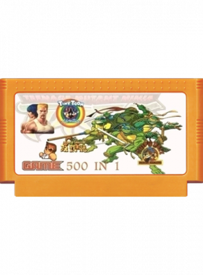 Збірник Ігор RMC Famicom Dendy 500 in 1 Без Повторів Англійська Версія Тільки Картридж Новий