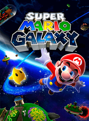 Игра Nintendo Wii Super Mario Galaxy Europe Английская Версия Б/У
