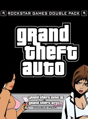 Игра Sony PlayStation 2 Grand Theft Auto III + Vice City Double Pack Europe Английская Версия DVD 2шт Б/У - Retromagaz