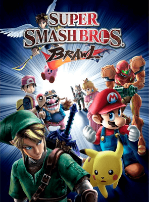 Игра Nintendo Wii Super Smash Bros. Brawl Europe Английская Версия Б/У