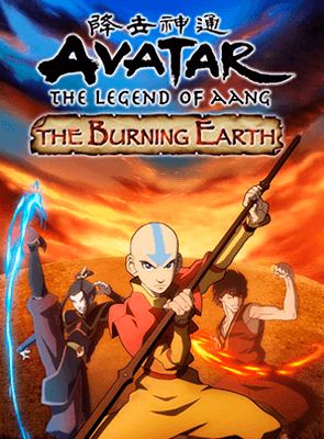 Игра Sony PlayStation 2 Avatar: The Last Airbender - The Burning Earth Europe Английская Версия Б/У