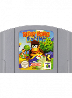 Гра Nintendo N64 Diddy Kong Racing Europe Англійська Версія Тільки Картридж Б/У - Retromagaz