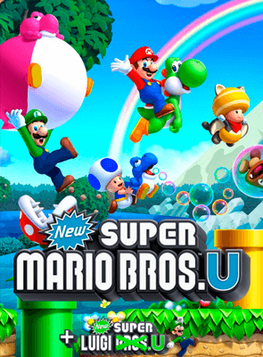 Гра Nintendo Wii U New Super Mario Bros. U + New Super Luigi U Europe Російські Субтитри Б/У