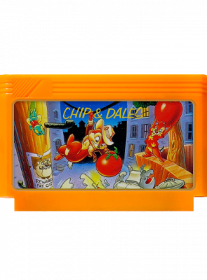 Гра RMC Famicom Dendy Chip 'n Dale Rescue Rangers 90х Англійська Версія Тільки Картридж Б/У - Retromagaz