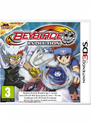 Игра Nintendo 3DS Beyblade: Evolution Europe Английская Версия Б/У