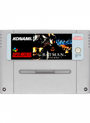 Гра Nintendo SNES Batman Returns Europe Англійська Версія Тільки Картридж Б/У - Retromagaz
