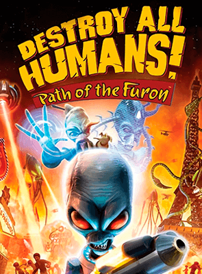 Гра Microsoft Xbox 360 Destroy All Humans! Path of the Furon Англійська Версія Б/У - Retromagaz