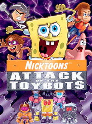 Игра Sony PlayStation 2 Nicktoons: Attack of the Toybots Europe Английская Версия Б/У
