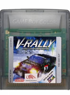 Гра Nintendo Game Boy Color V-Rally: Championship Edition Англійська Версія Тільки Картридж Б/У