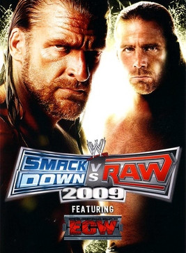 Игра Microsoft Xbox 360 WWE SmackDown vs. Raw 2009 Английская Версия Б/У - Retromagaz