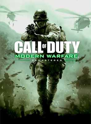 Игра Sony PlayStation 4 Call of Duty: Modern Warfare Remastered Русская Озвучка Б/У Хороший