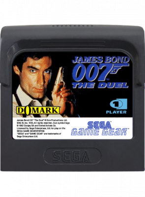 Гра Sega Game Gear James Bond 007: The Duel Англійська Версія Тільки Картридж Б/У - Retromagaz