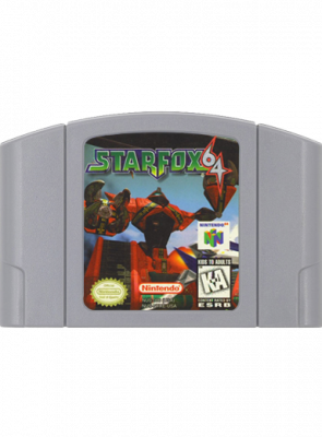 Гра Nintendo N64 Star Fox 64 USA Англійська Версія Тільки Картридж Б/У - Retromagaz