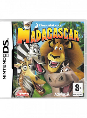 Игра Nintendo DS Madagascar Английская Версия Б/У - Retromagaz