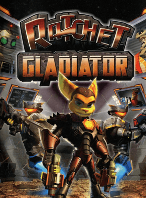 Игра Sony PlayStation 2 Ratchet: Gladiator Europe Английская Версия + Обложка Б/У Хороший