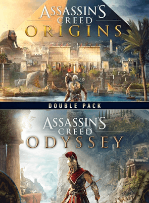 Гра Sony PlayStation 4 Assassin's Creed Odyssey + Origins Російська Озвучка Б/У