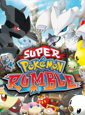 Игра Nintendo 3DS Super Pokémon Rumble Europe Английская Версия Б/У