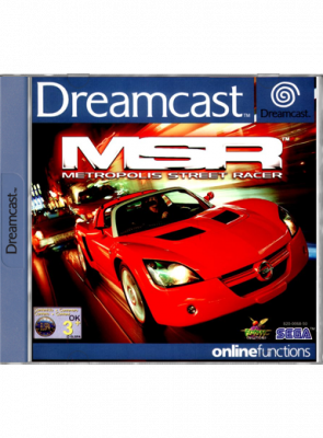 Игра Sega Dreamcast Metropolis Street Racer MSR Europe Английская Версия Б/У - Retromagaz