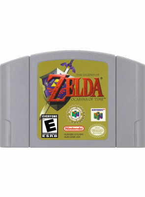 Гра Nintendo N64 The Legend of Zelda: Ocarina of Time USA Англійська Версія Тільки Картридж Б/У - Retromagaz