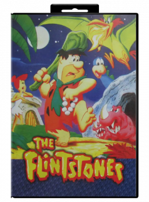 Игра RMC Mega Drive The Flintstones 90х Английская Версия Без Мануала Б/У