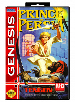 Гра Sega Mega Drive Prince of Persia USA Англійська Версія Б/У - Retromagaz