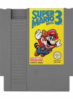 Игра Nintendo NES Super Mario Bros. 3 Europe Английская Версия Только Картридж Б/У