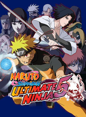 Гра RMC PlayStation 2 Naruto Shippuden: Ultimate Ninja 5 Російські Субтитри Новий