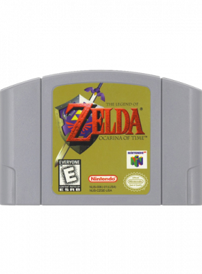 Гра Nintendo N64 The Legend of Zelda: Ocarina of Time USA Англійська Версія Тільки Картридж Б/У - Retromagaz