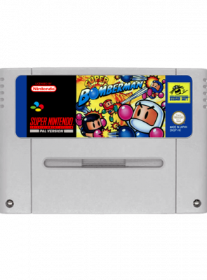 Гра Nintendo SNES Super Bomberman Europe Англійська Версія Тільки Картридж Б/У - Retromagaz