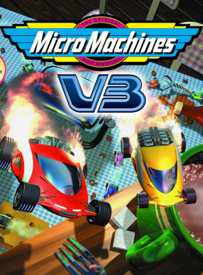 Гра Sony PlayStation 1 Micro Machines V3 Europe Англійська Версія Б/У - Retromagaz